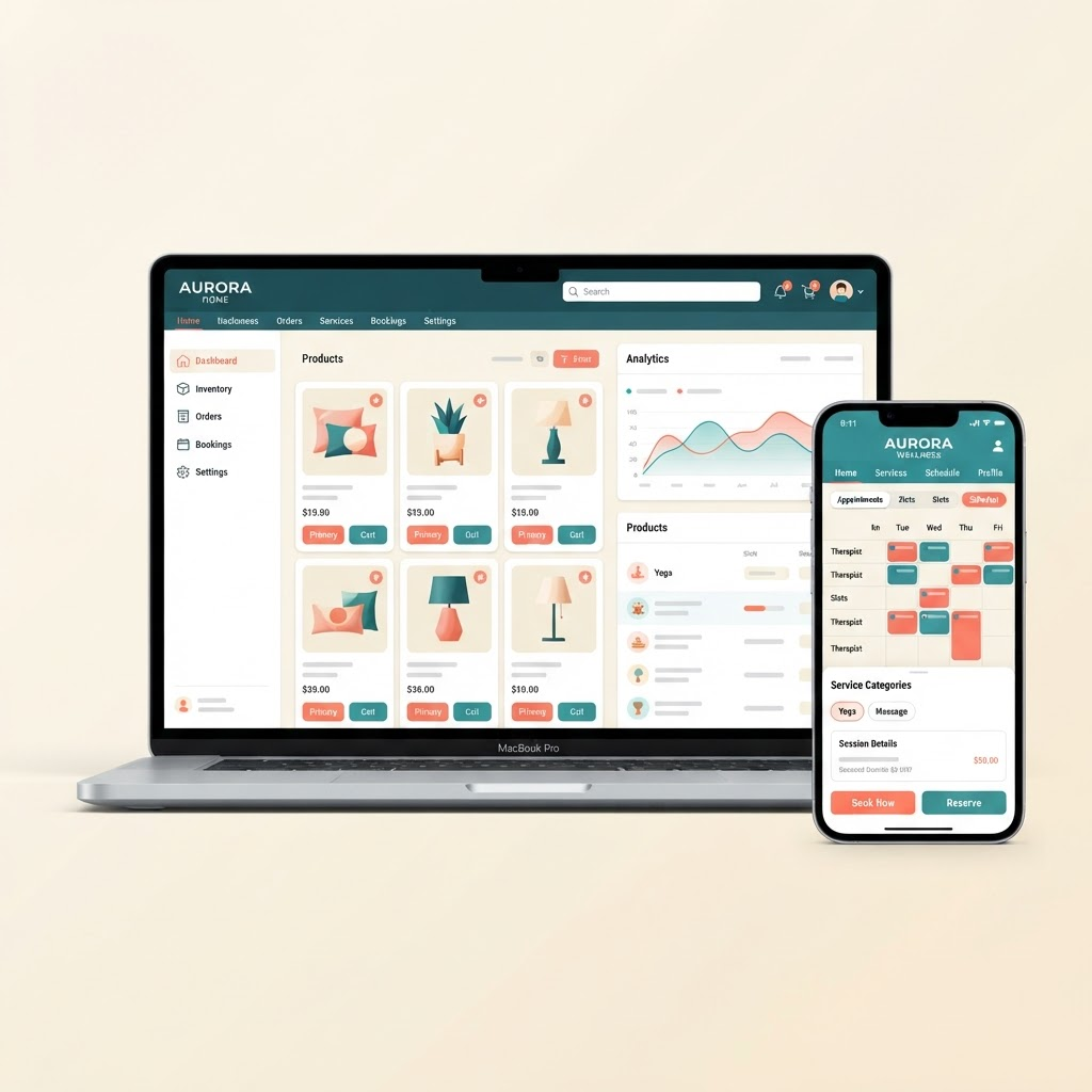 Booking & Commerce Platform